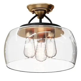 Chandelier mod bowl ceiling light